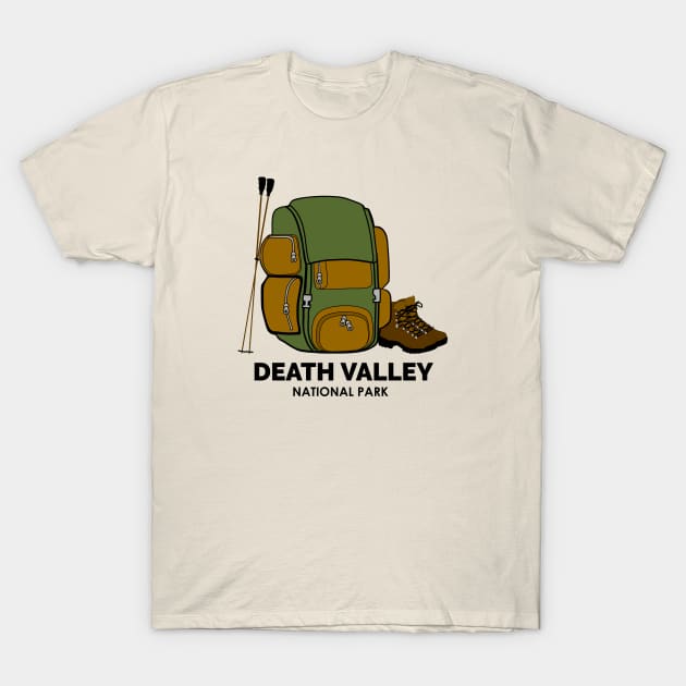 Death Valley National Park Backpack T-Shirt by esskay1000